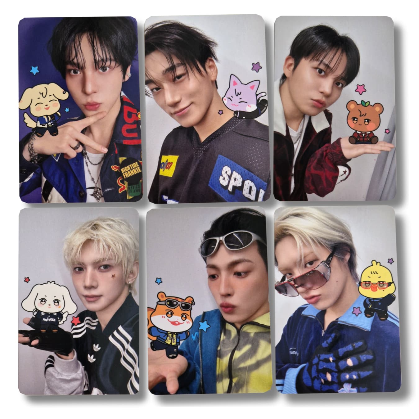 San x SANdeoki [ATEEZ] Trading Photocard ANITEEZ in Color [12273]